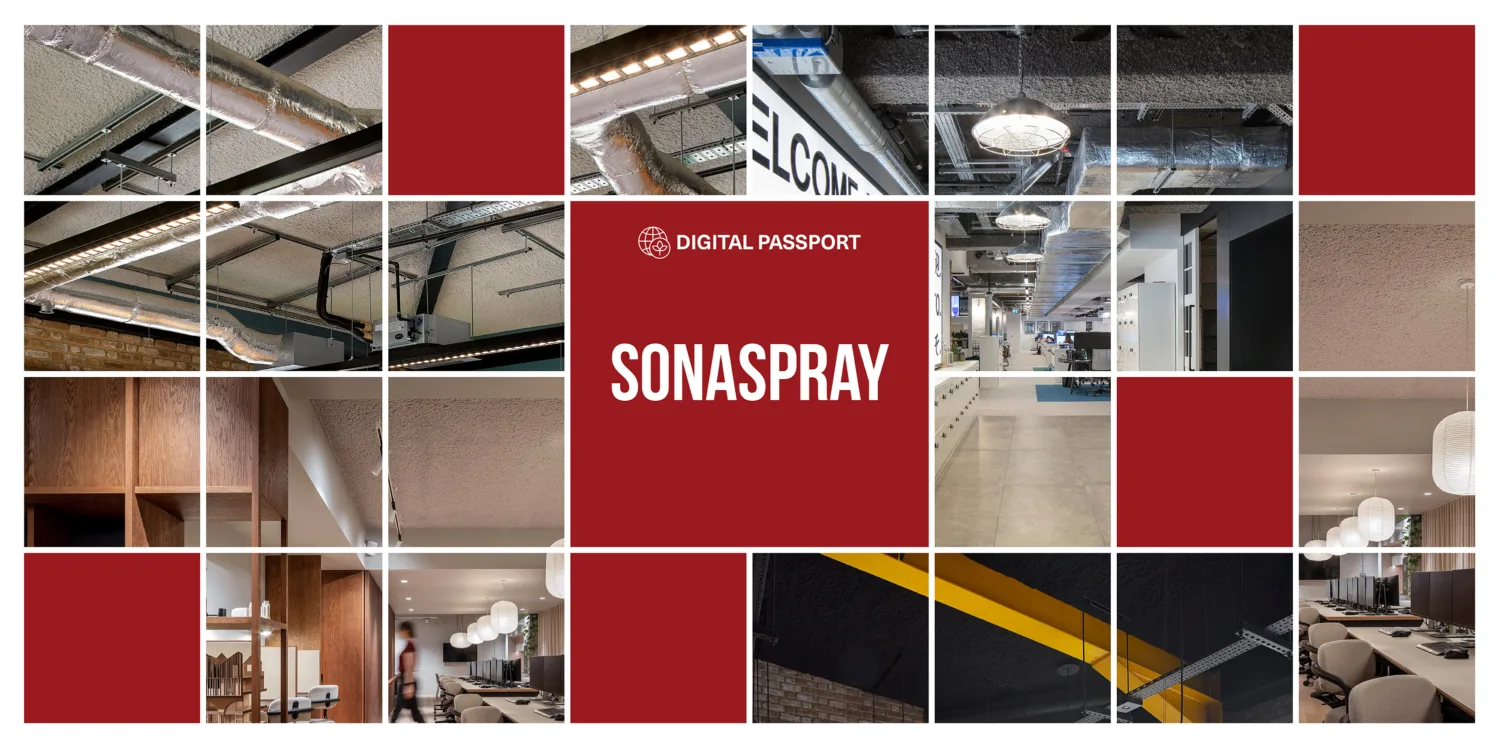 Collage of SonaSpray product examples