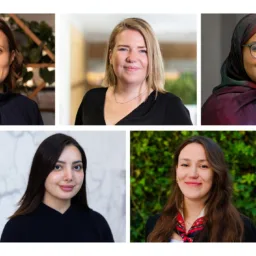 Cundall female employees from the Data Centre team