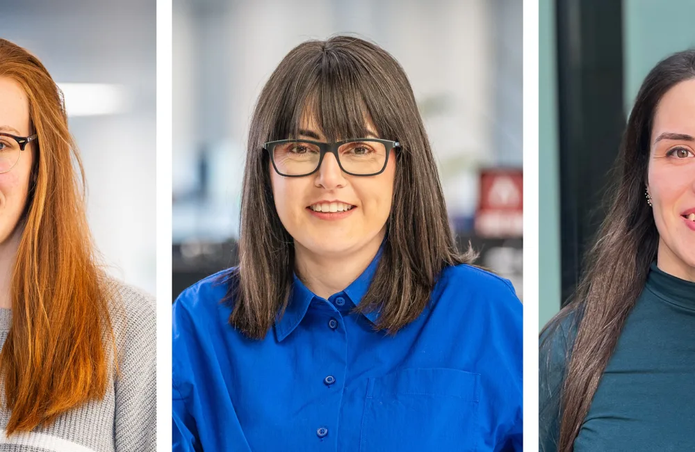 Head shot of Holly, Debbie and Irene