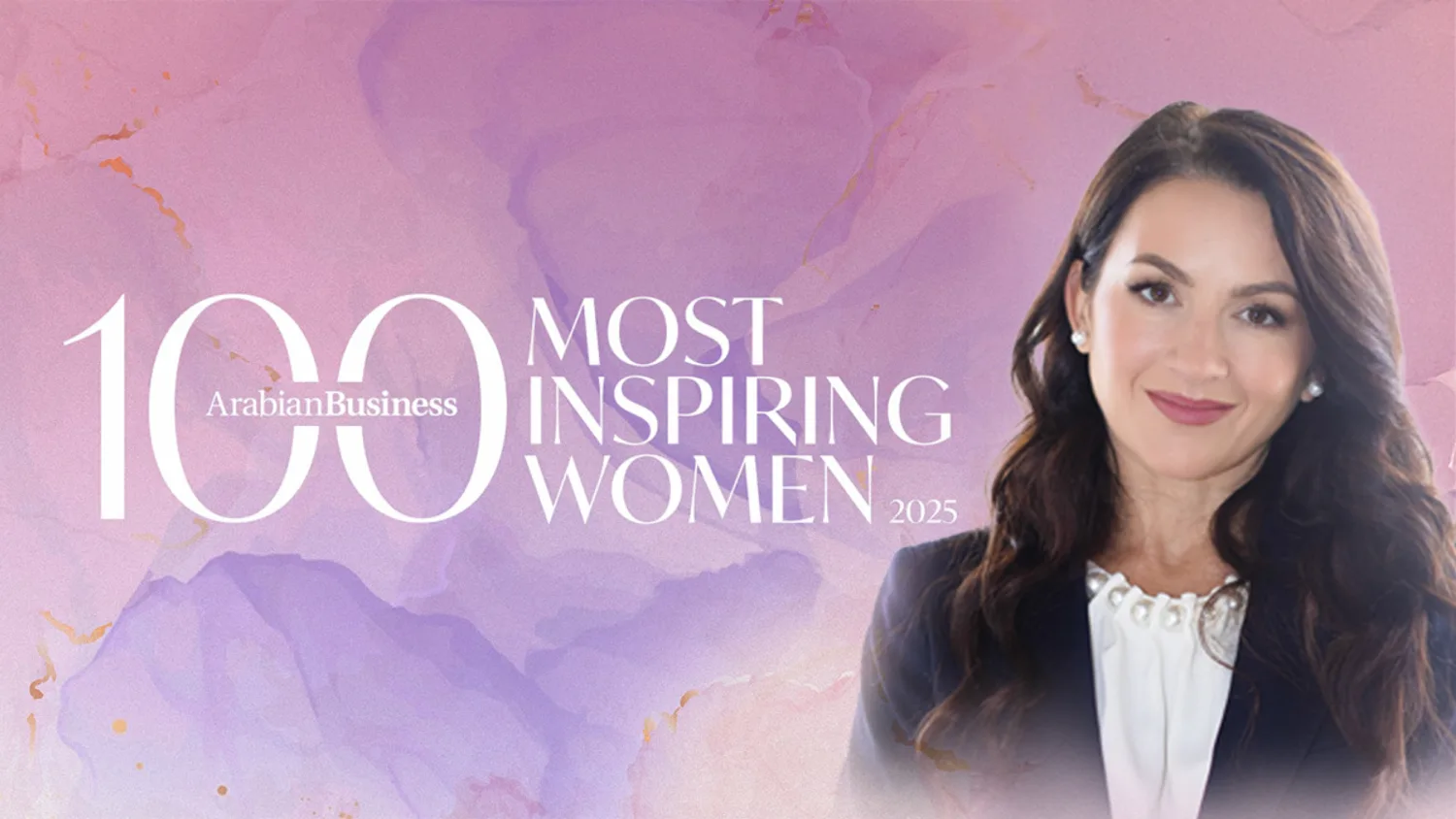 Olga Litkovets featured in Arabian Business 100 Most Inspiring Women 2025 list