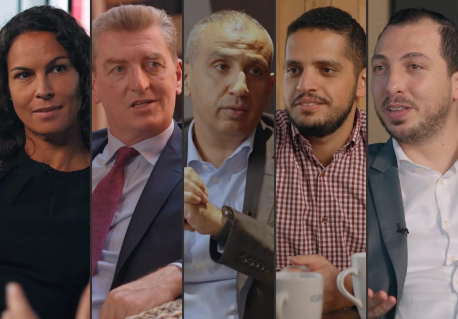 Collage of the passionate individuals being interviewed by Mario Saab for this Sustainability campaign