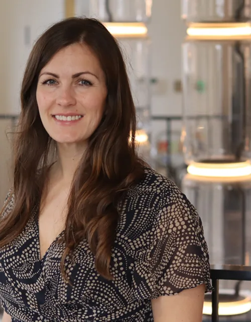 Headshot of Charlotte in the Bristol office