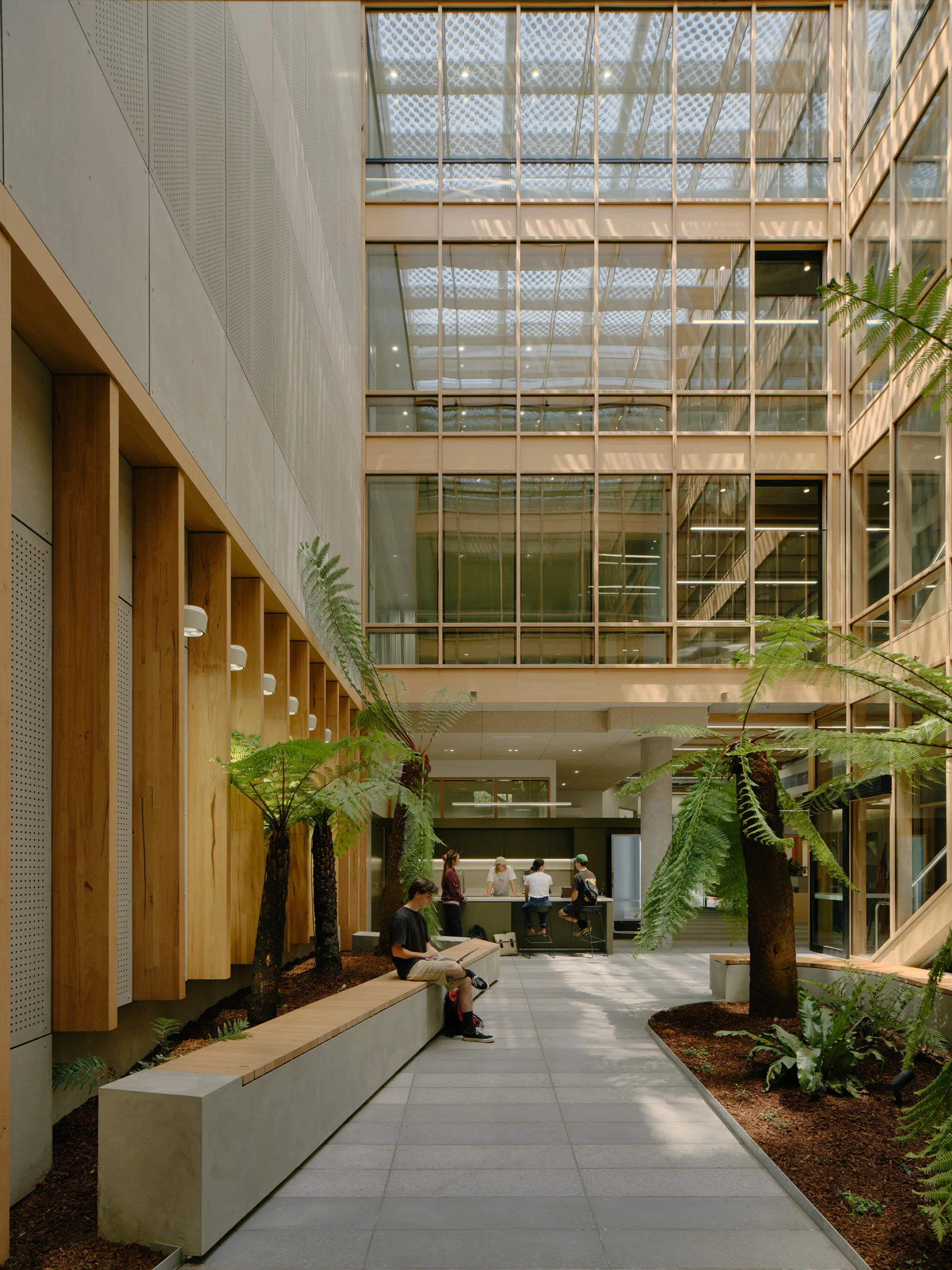 Centre for Higher education hallway