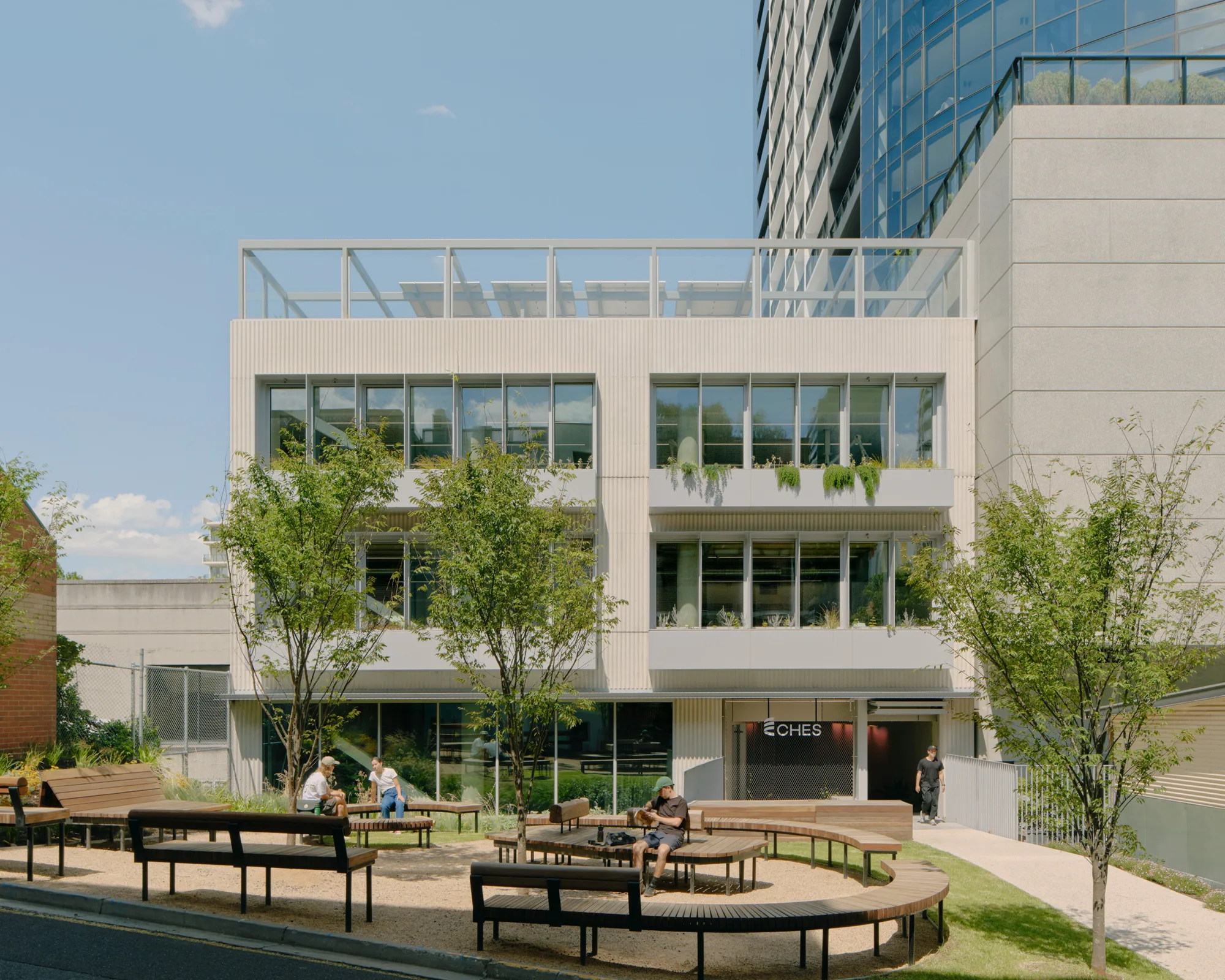 Centre for Higher Education Outside Facade