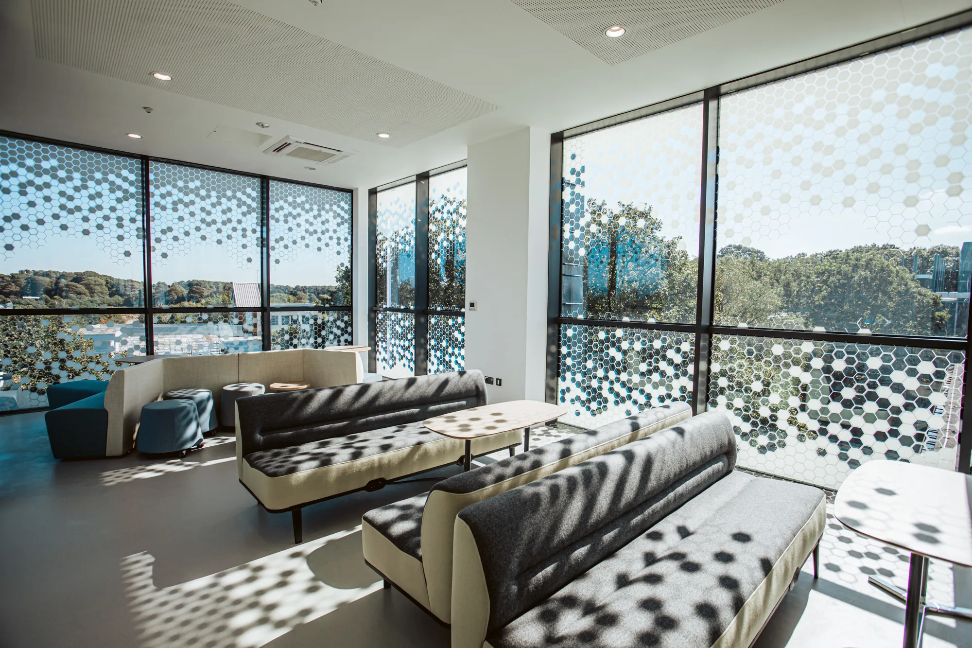 Internal shot of campus