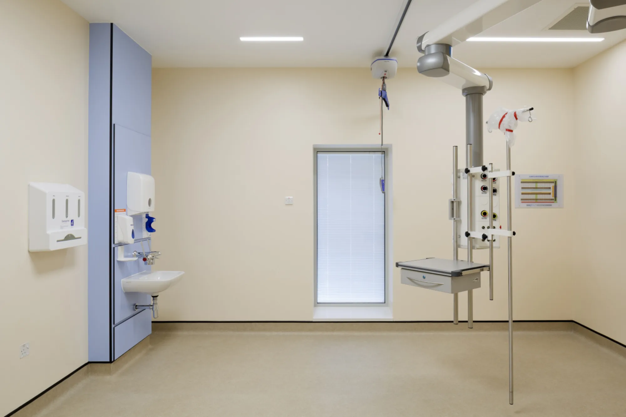 Refurbished Monklands operating room