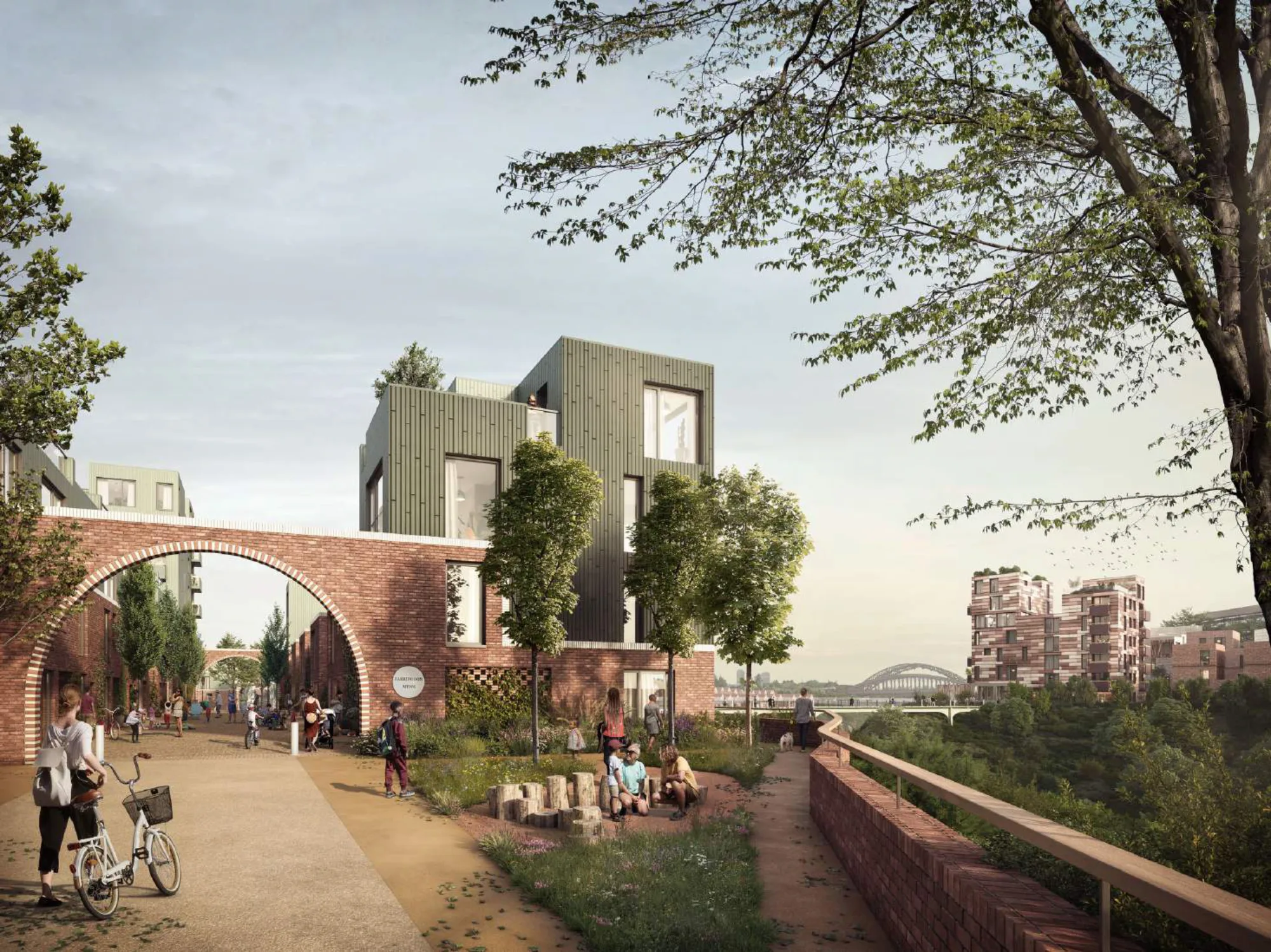 Proposed Residential Scheme for the Vaux Masterplan