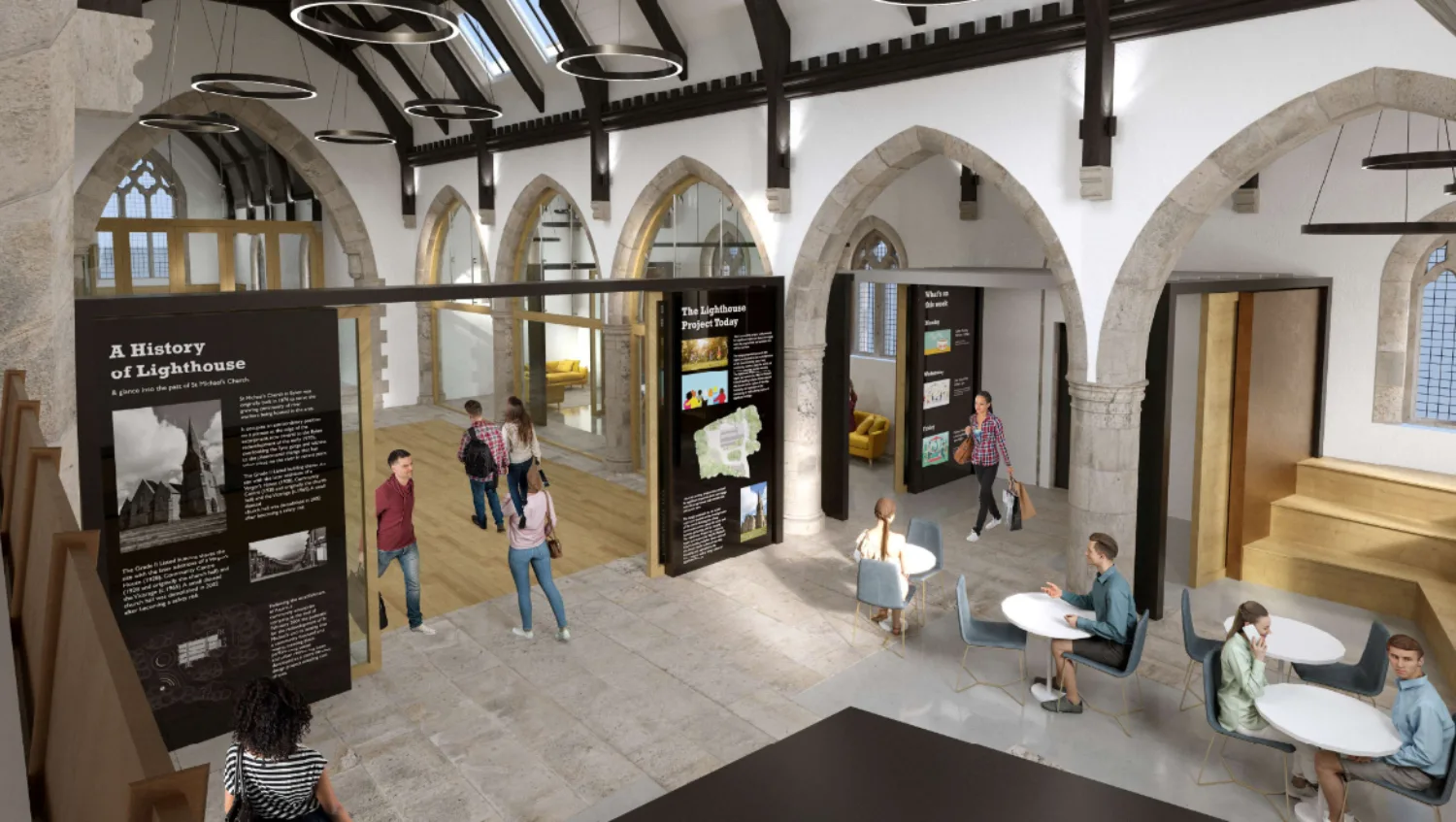 Internal visualisation of church