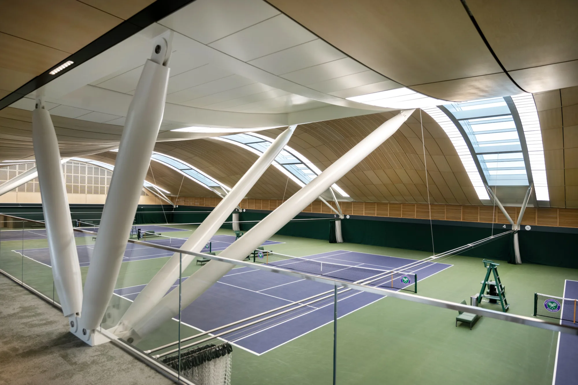 Interior sports hall