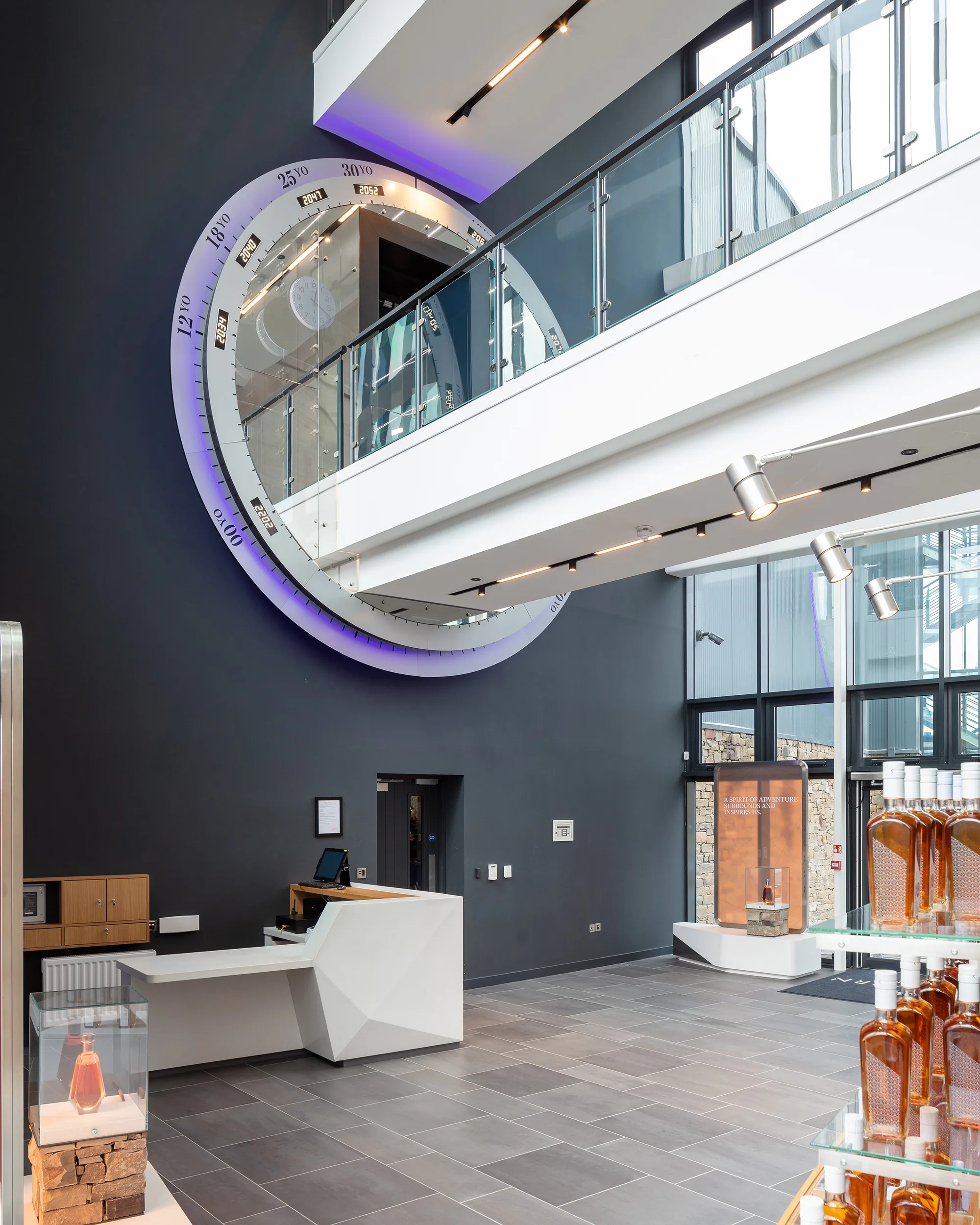 Bridge inside gift shop